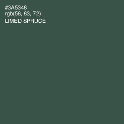 #3A5348 - Limed Spruce Color Image